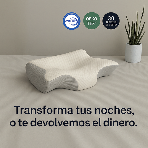 Cushion Memory® – Cojín Ergonómico para Cuello y Espalda