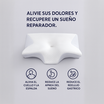Cushion Memory® – Cojín Ergonómico para Cuello y Espalda